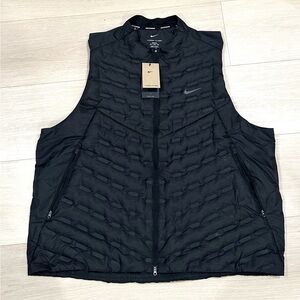 Nike Run Therma-FIT ADV Repel AeroLoft Down fill Vest FB7542-010 Mens 3XL Tall